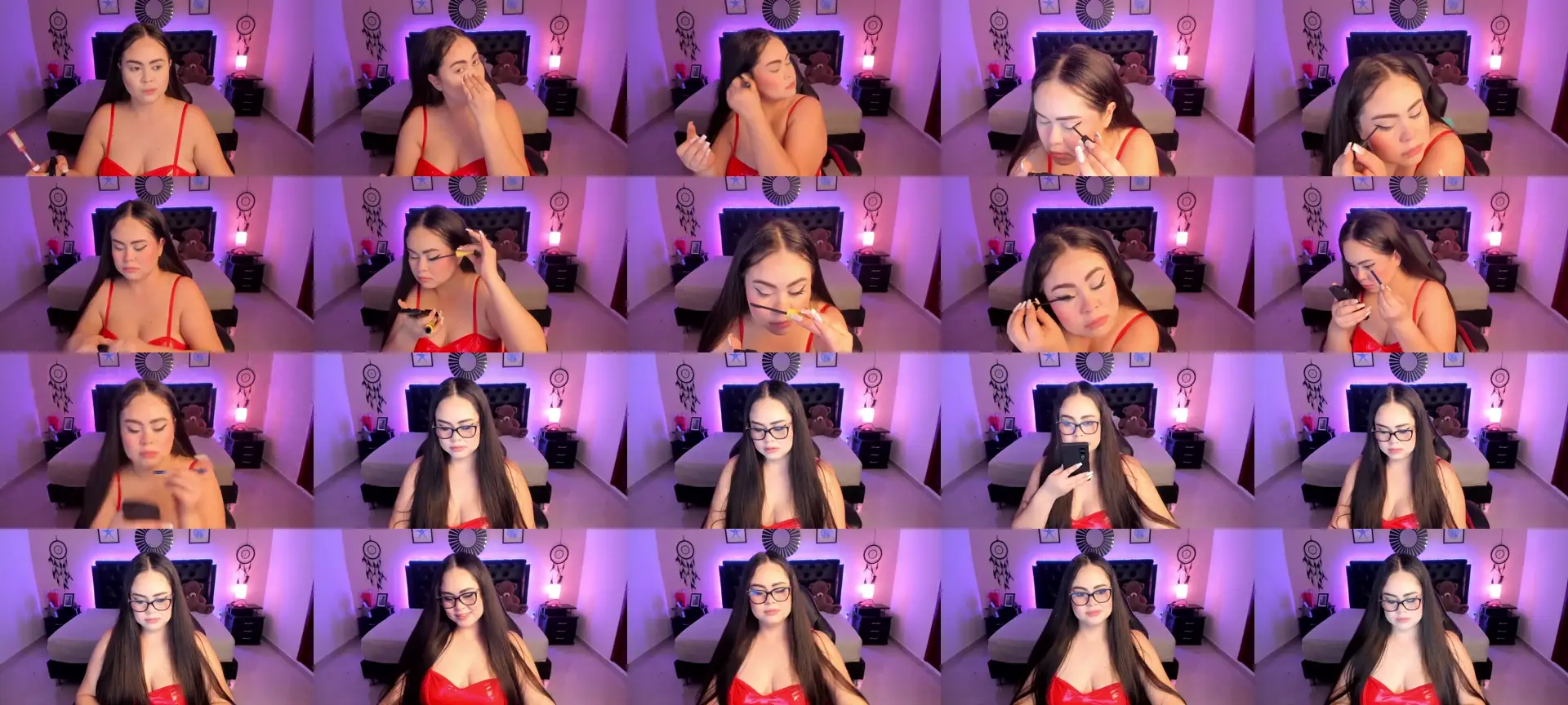 Oliviajoness photo contact sheet