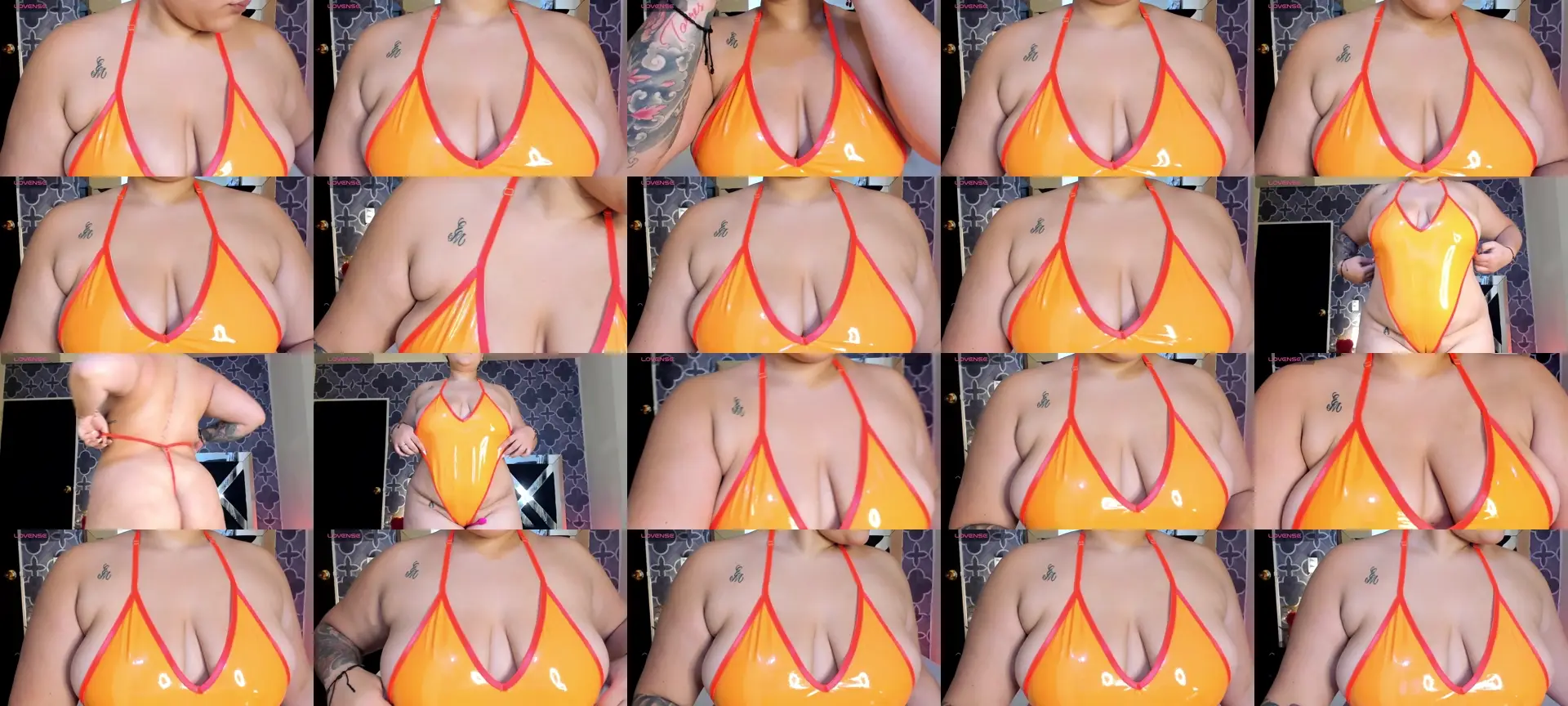 Adele_cruzz photo contact sheet