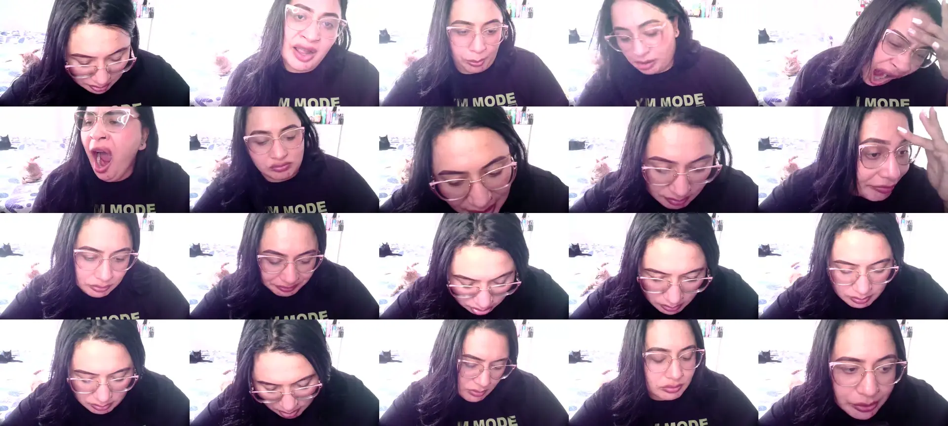 Alice_222 photo contact sheet