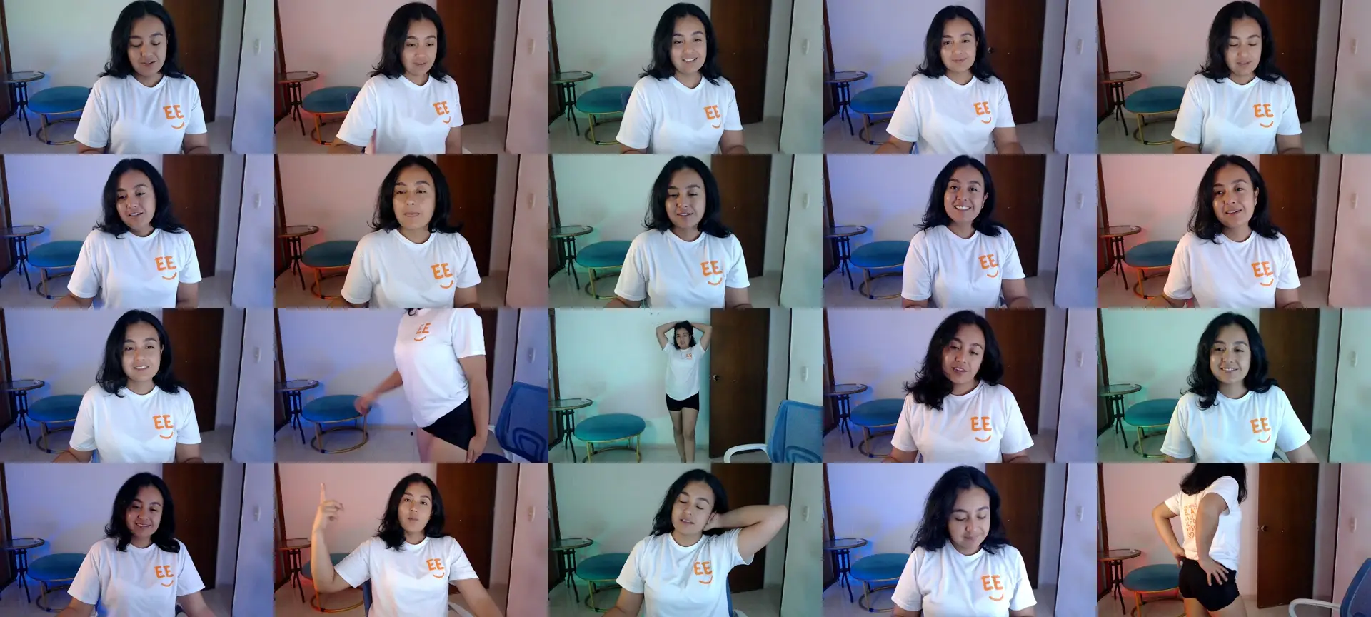 ana_mel photo contact sheet