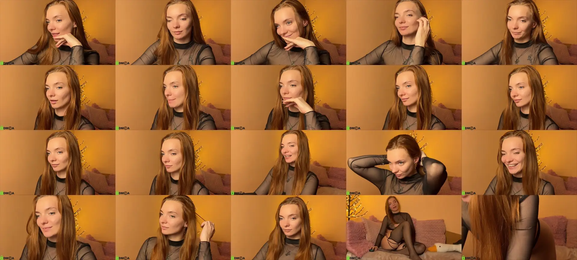 AnnaStar photo contact sheet