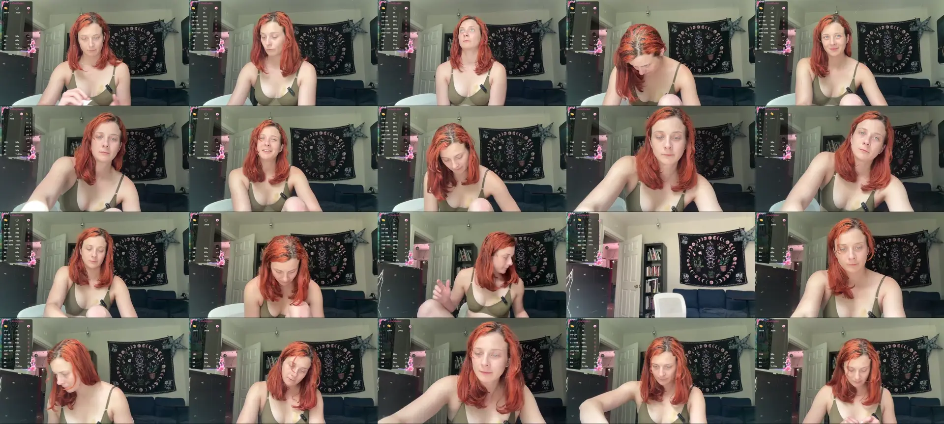 AriaFields photo contact sheet