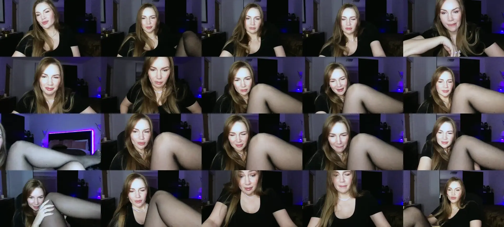 ArianaAri photo contact sheet