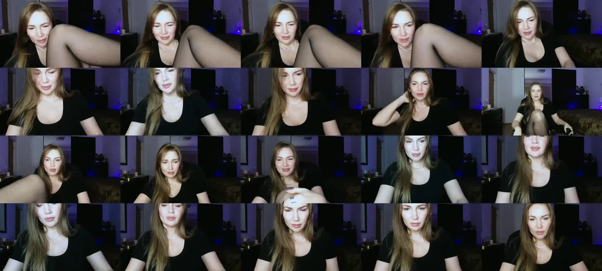 ArianaAri photo contact sheet