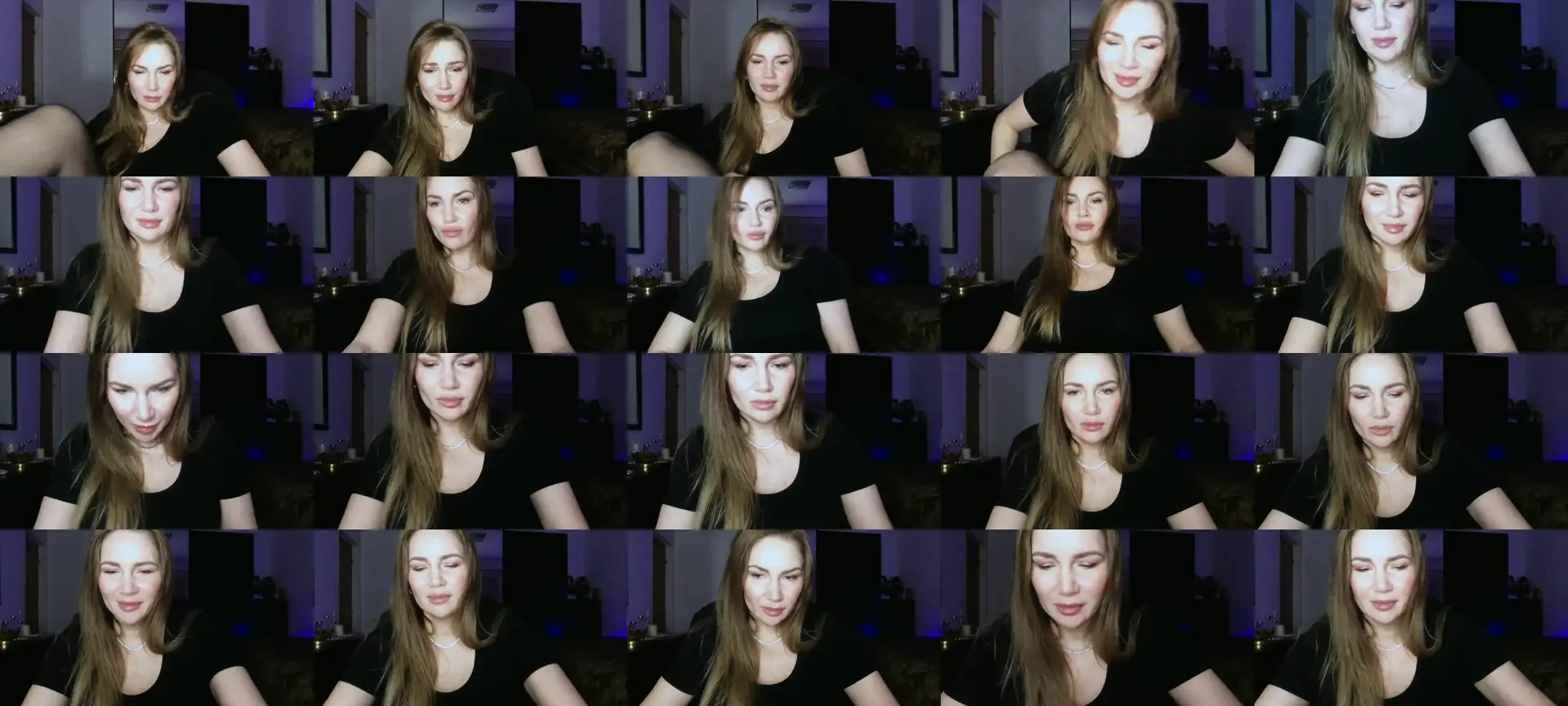 ArianaAri photo contact sheet