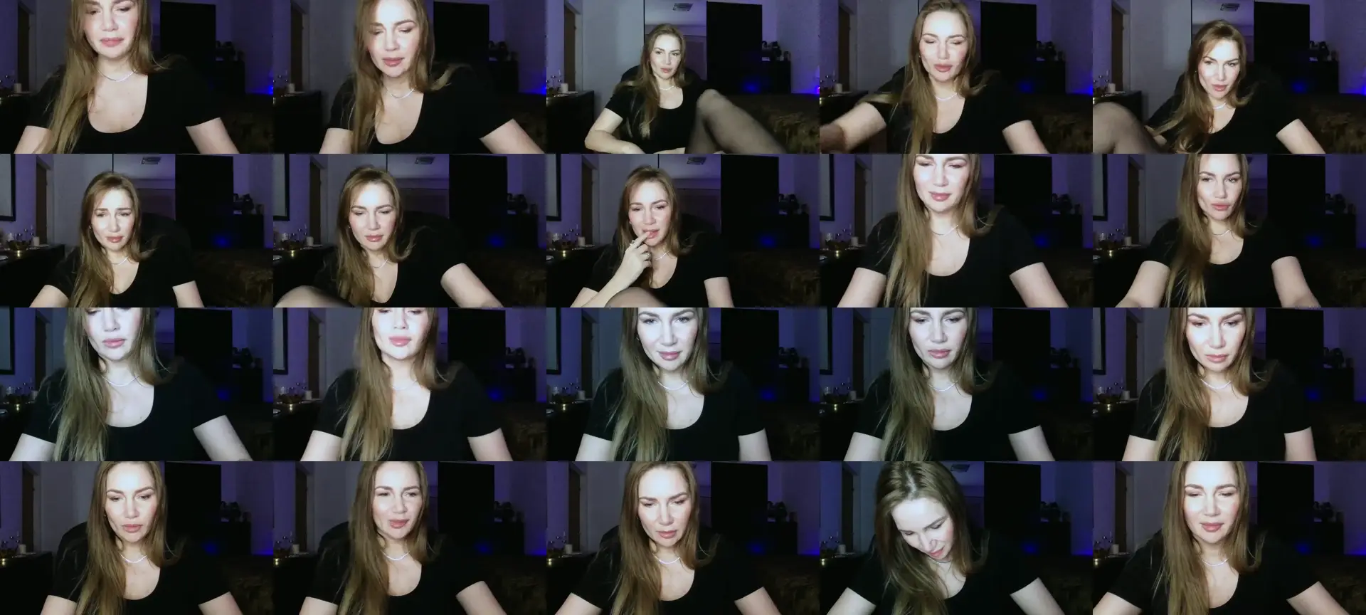 ArianaAri photo contact sheet