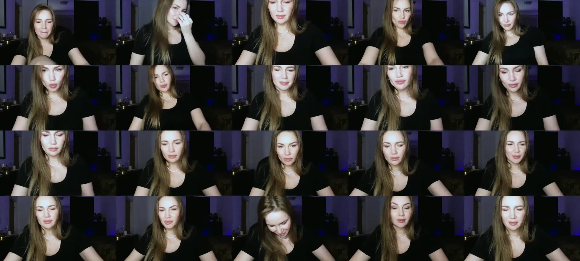 ArianaAri photo contact sheet