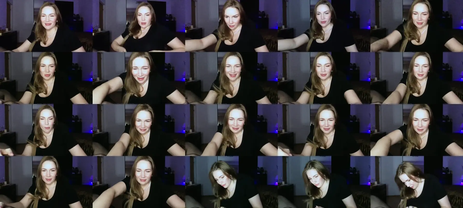 ArianaAri photo contact sheet