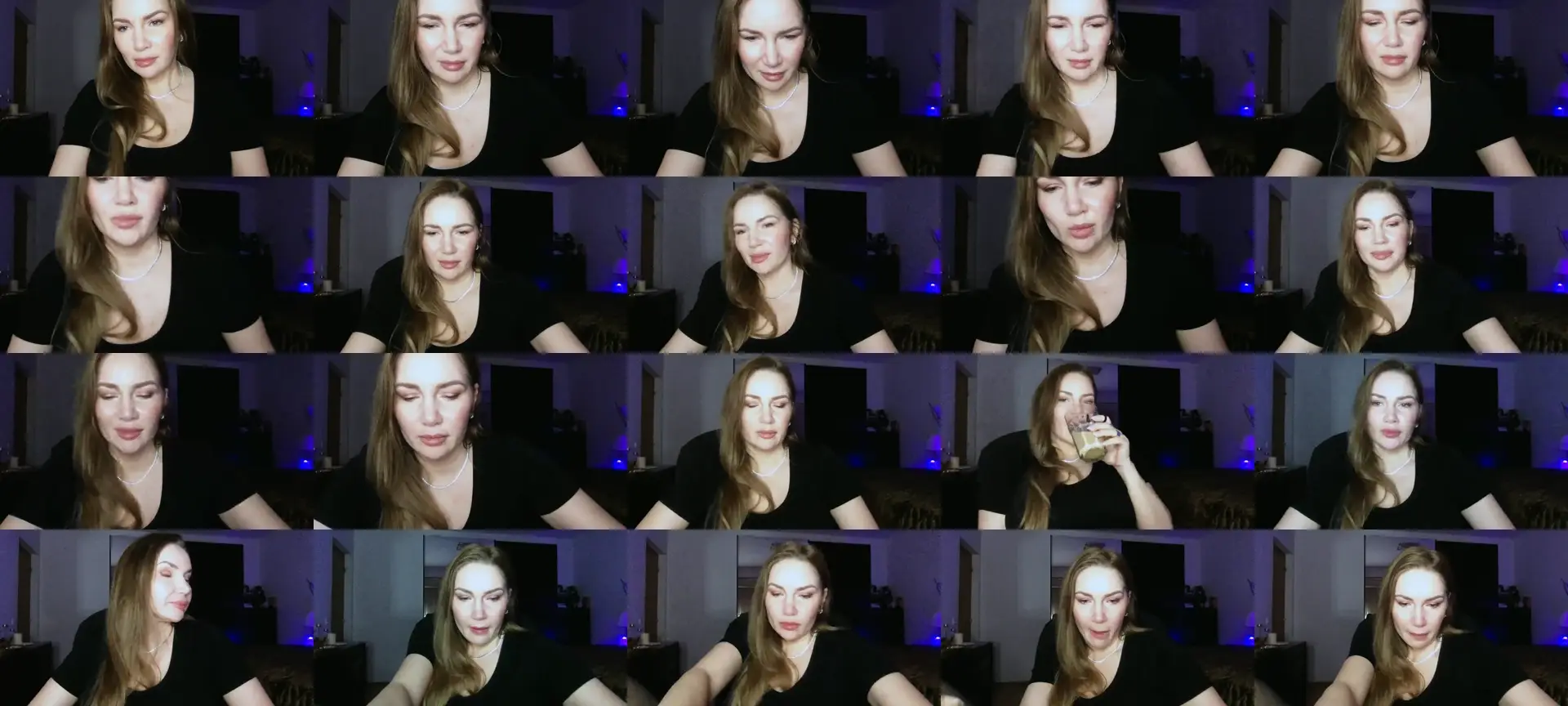 ArianaAri photo contact sheet