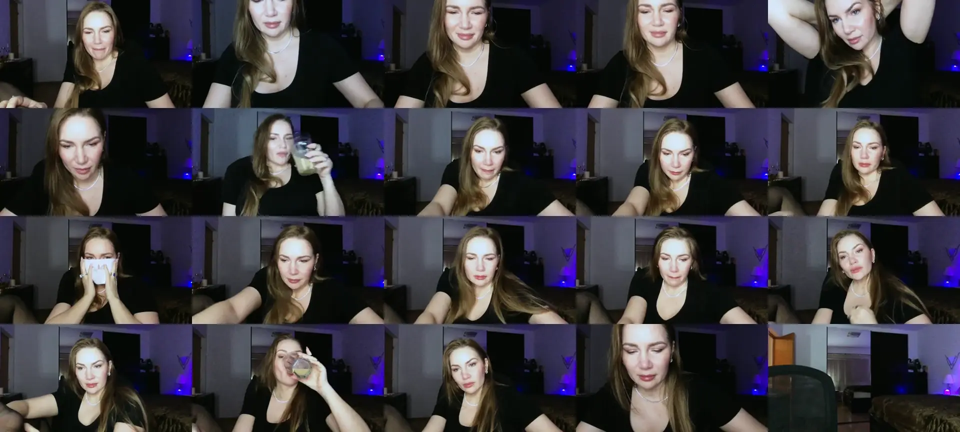 ArianaAri photo contact sheet