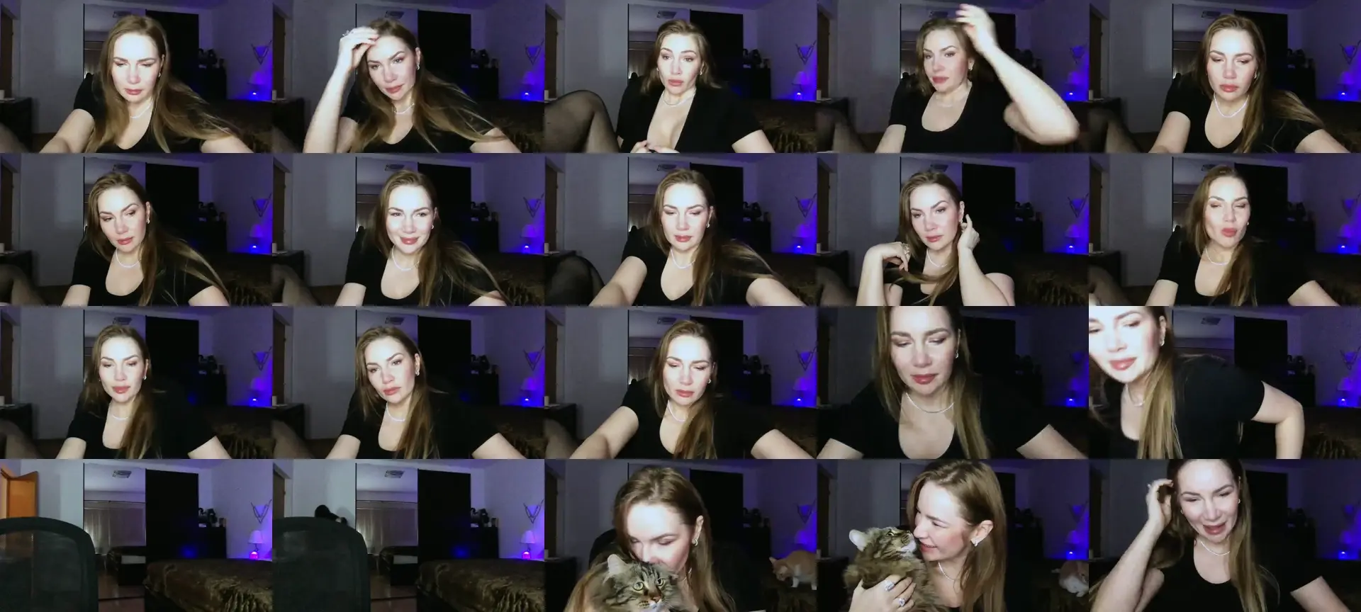 ArianaAri photo contact sheet