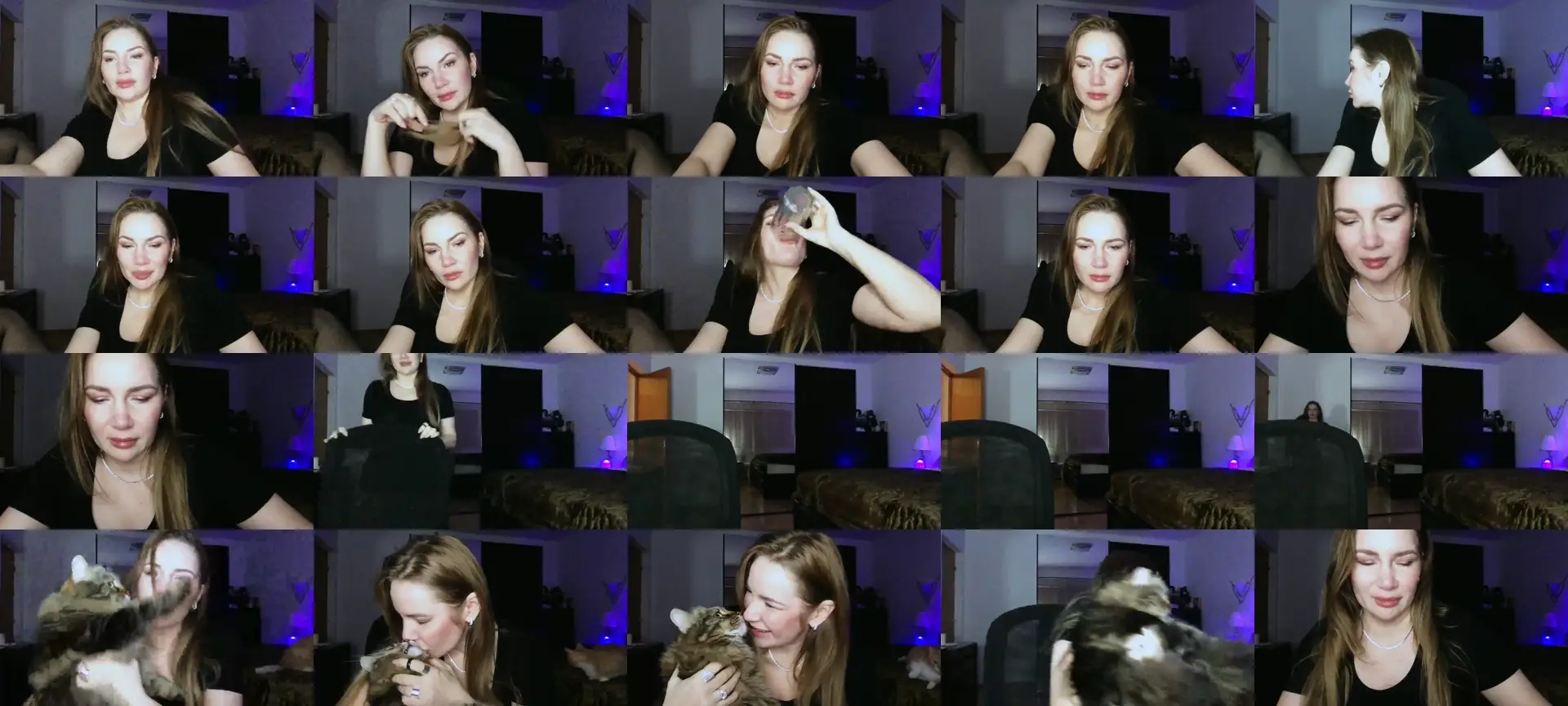 ArianaAri photo contact sheet