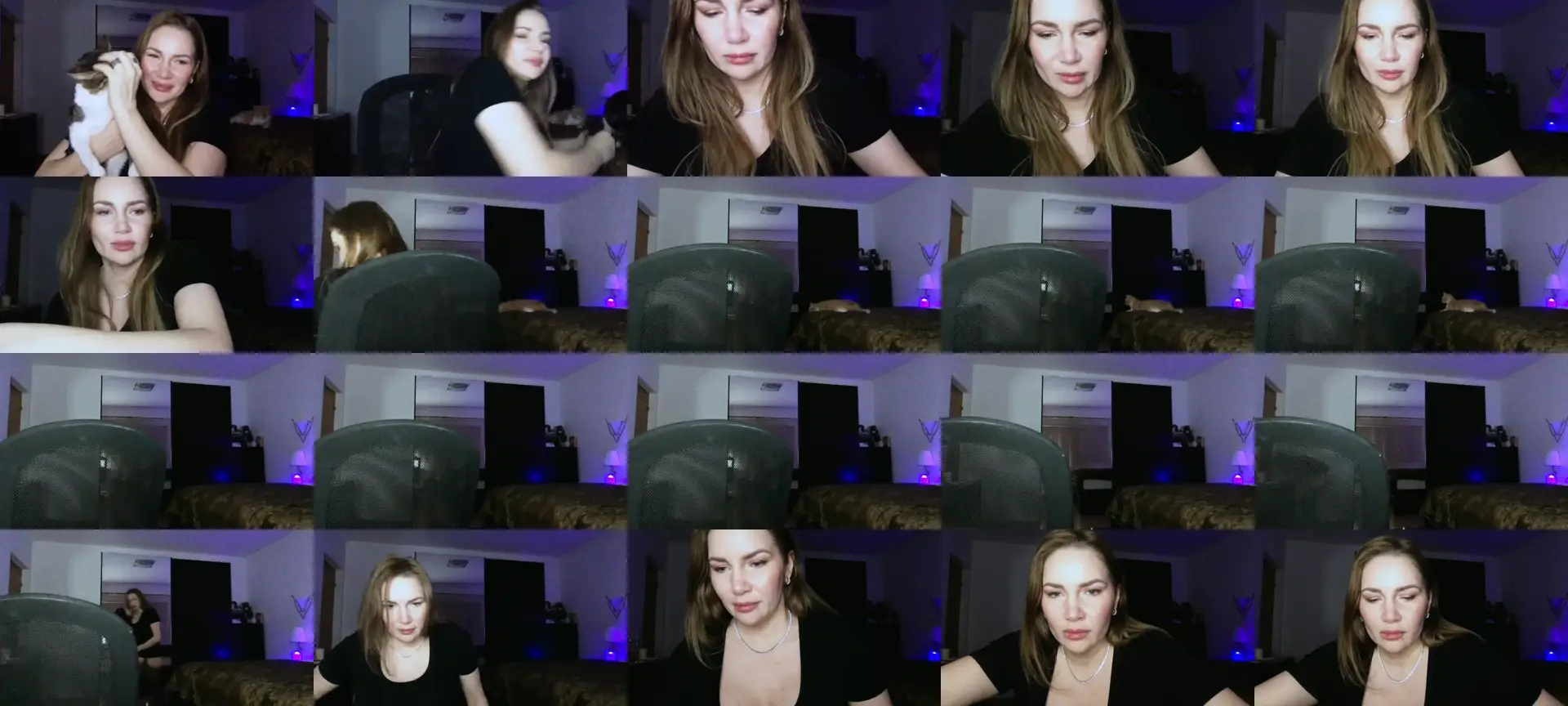 ArianaAri photo contact sheet