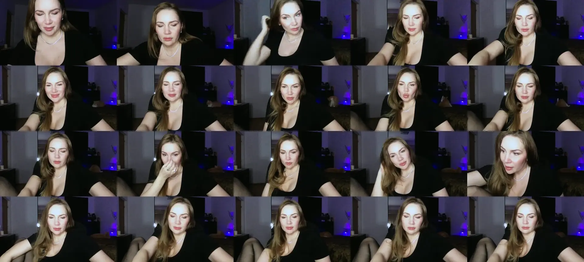 ArianaAri photo contact sheet