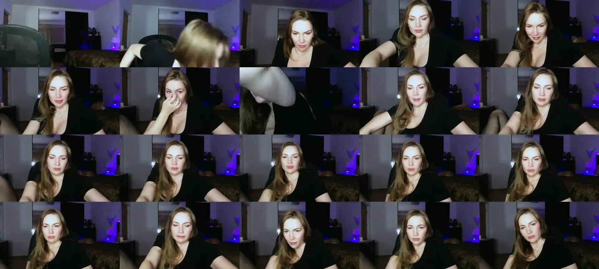 ArianaAri photo contact sheet