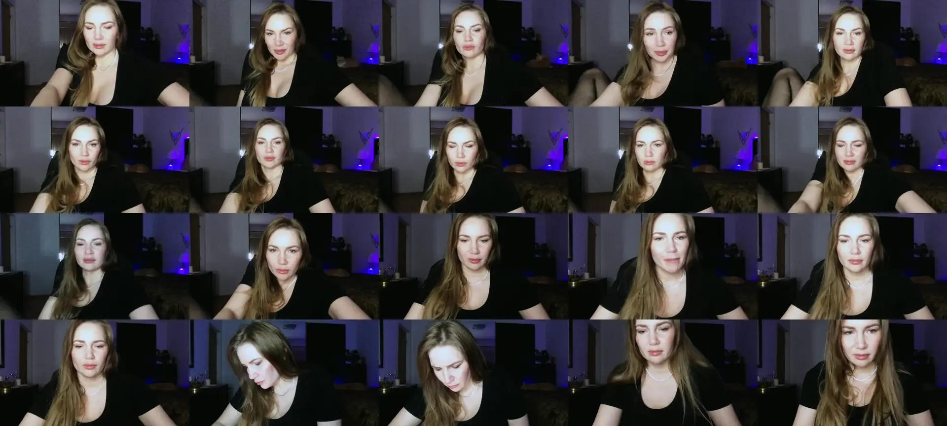 ArianaAri photo contact sheet