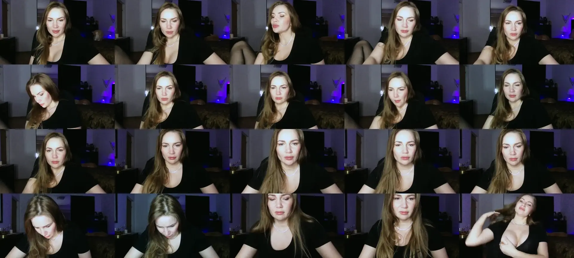 ArianaAri photo contact sheet