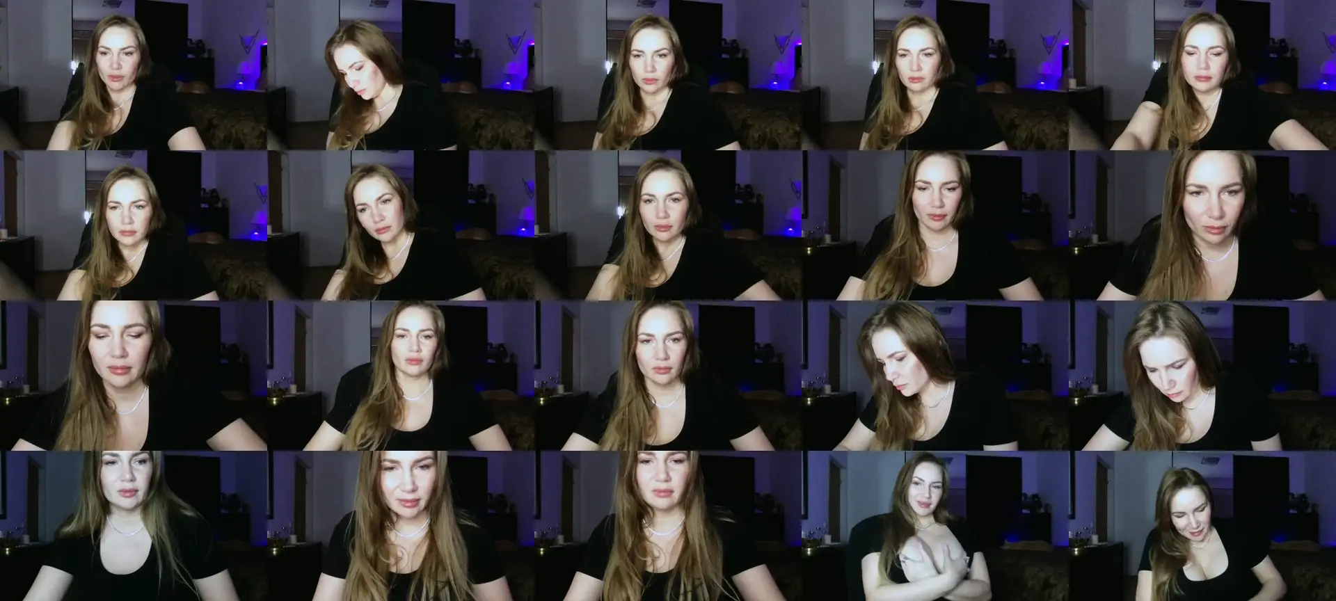 ArianaAri photo contact sheet