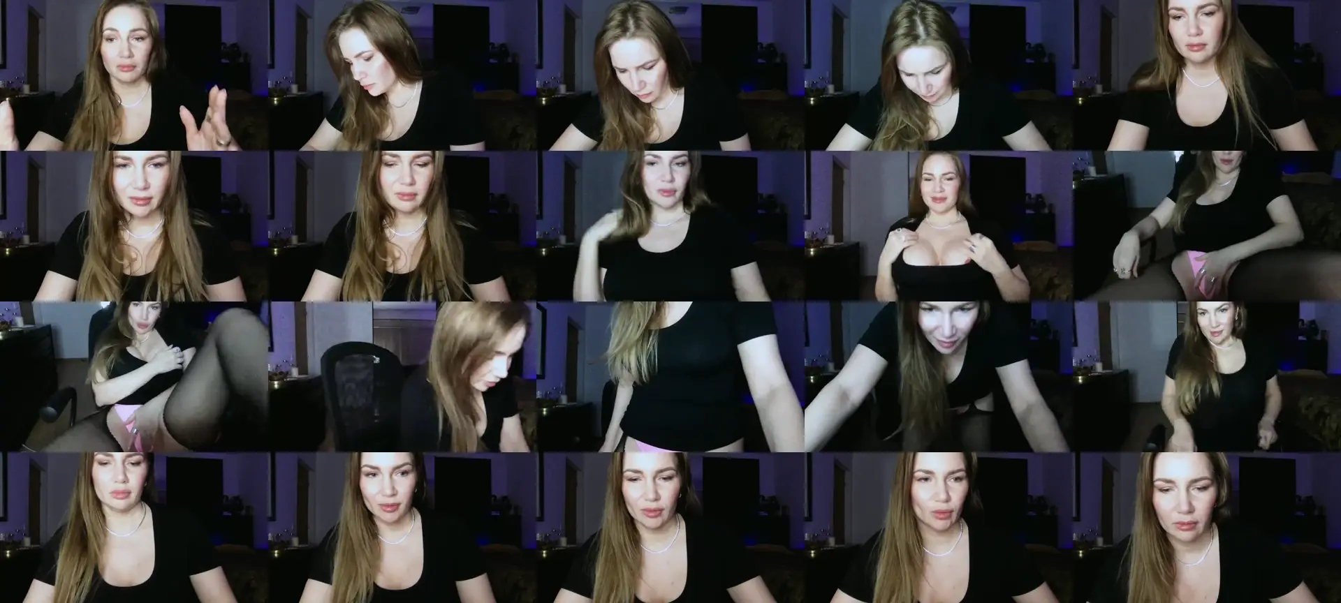 ArianaAri photo contact sheet