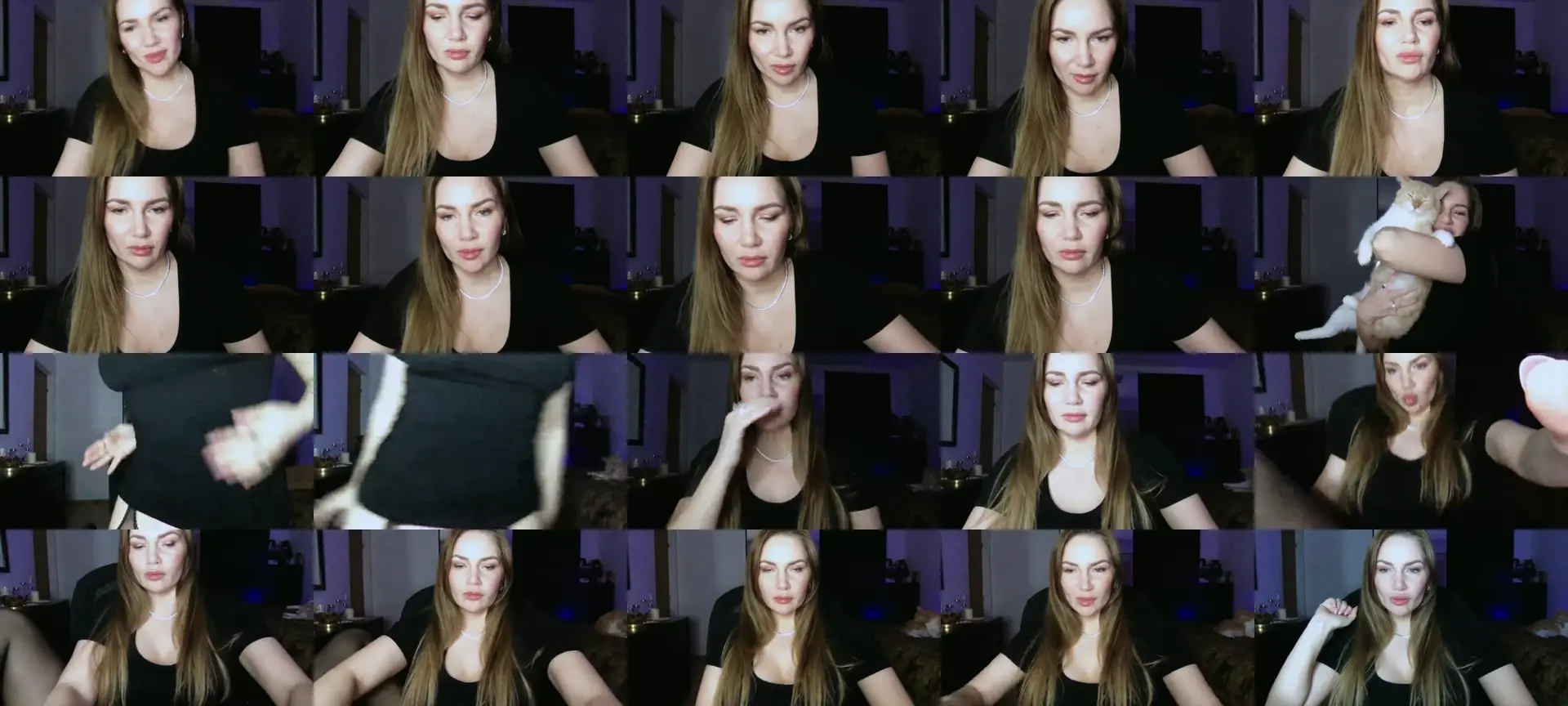 ArianaAri photo contact sheet