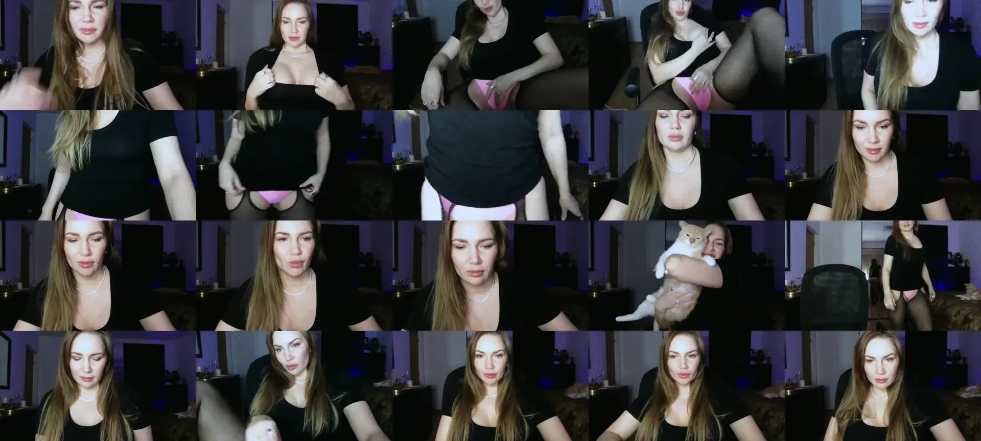 ArianaAri photo contact sheet