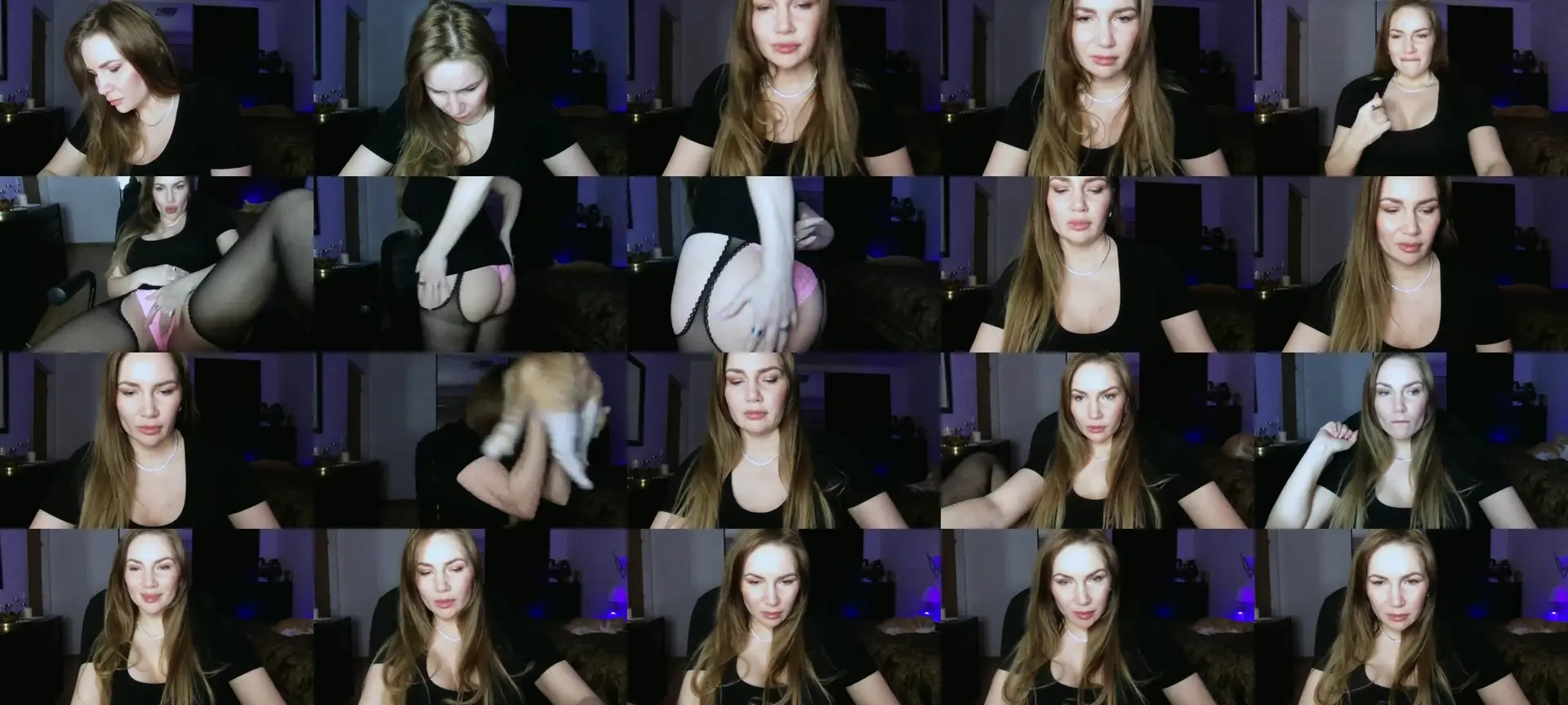 ArianaAri photo contact sheet