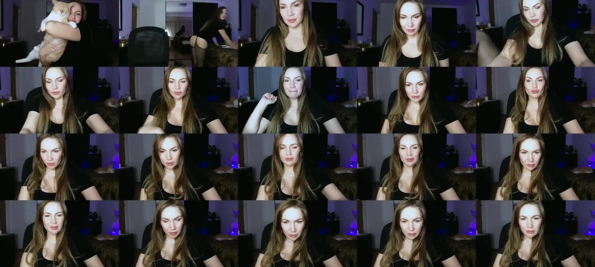 ArianaAri photo contact sheet