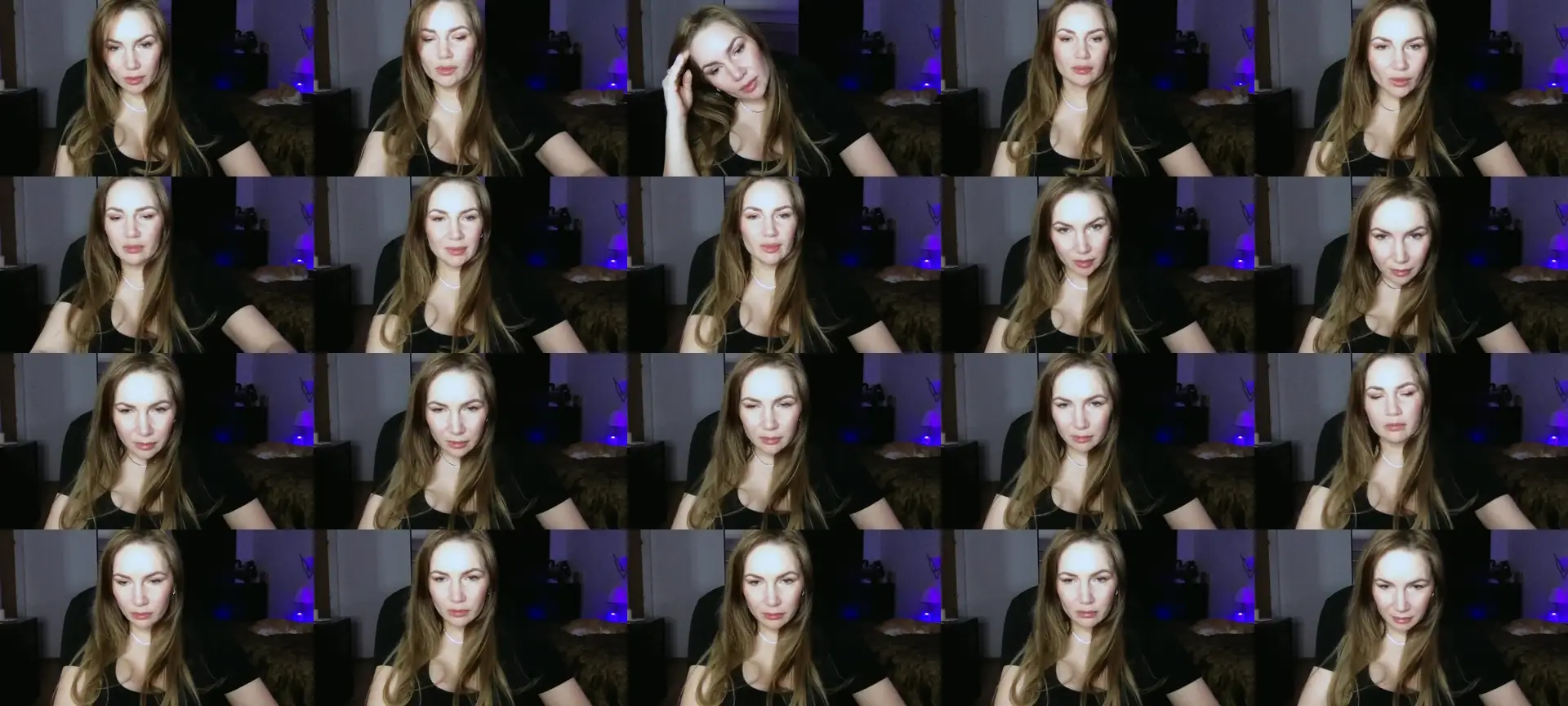 ArianaAri photo contact sheet