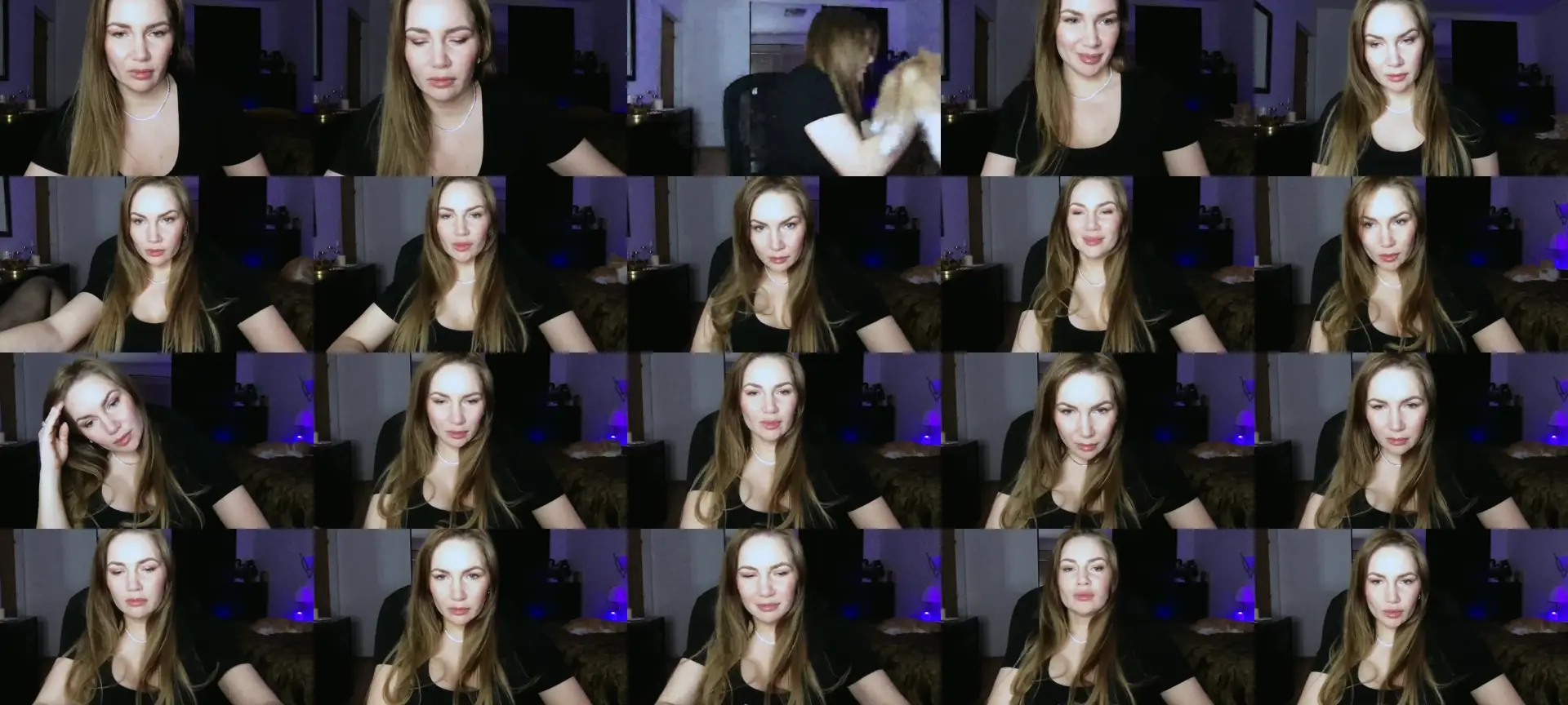 ArianaAri photo contact sheet