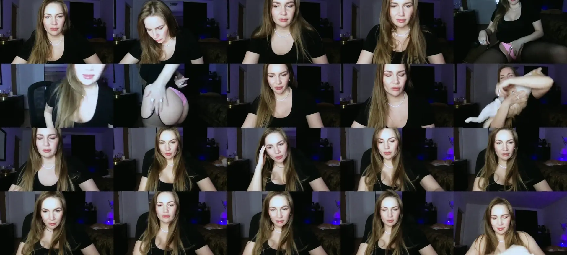 ArianaAri photo contact sheet