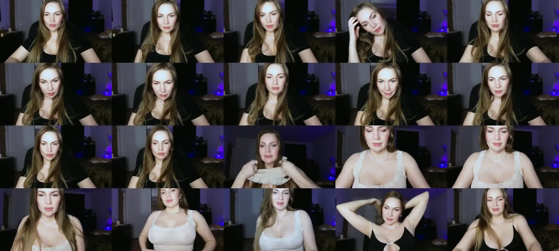 ArianaAri photo contact sheet