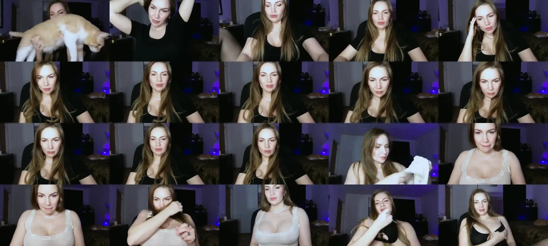 ArianaAri photo contact sheet