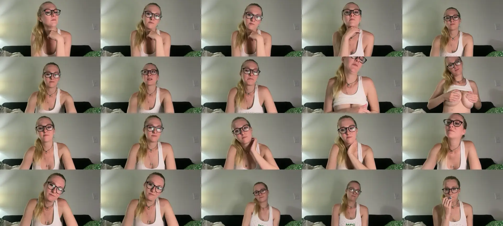 AudryMadison photo contact sheet