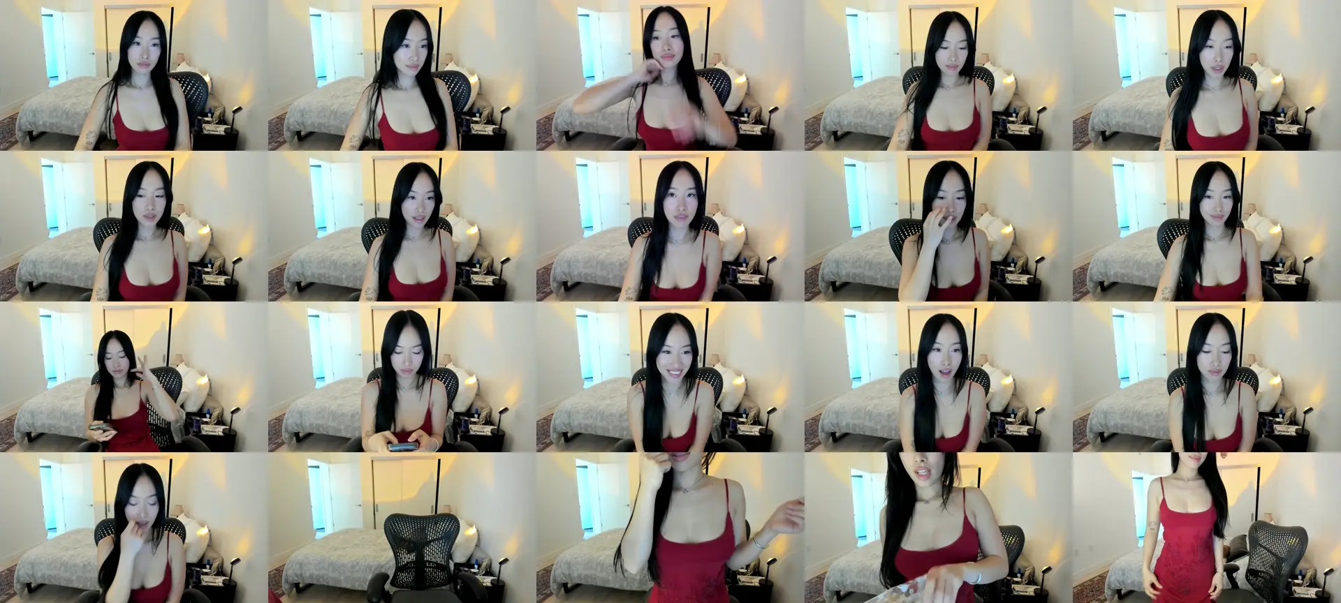 BabieLee photo contact sheet