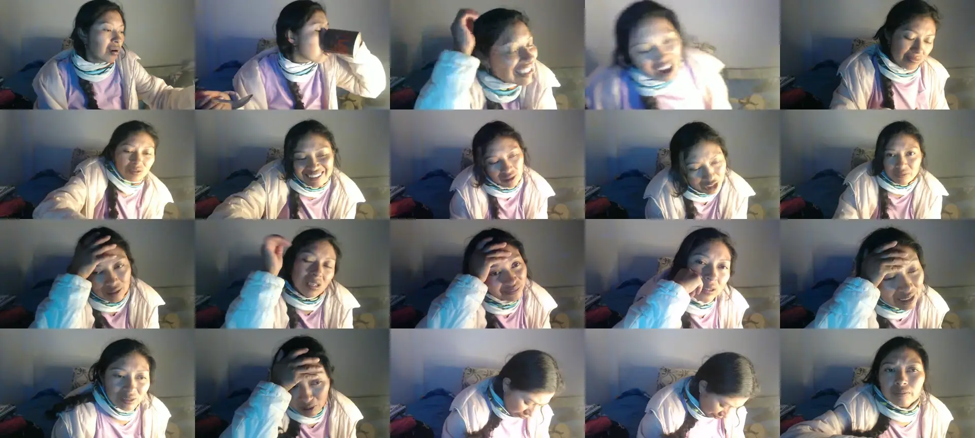 CHILENITAHOT photo contact sheet