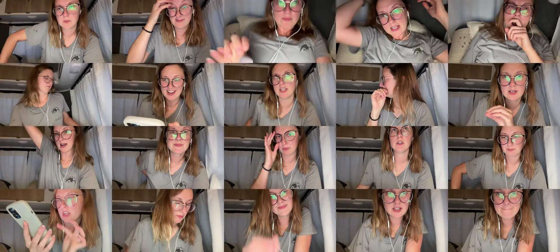 JourneyJade photo contact sheet