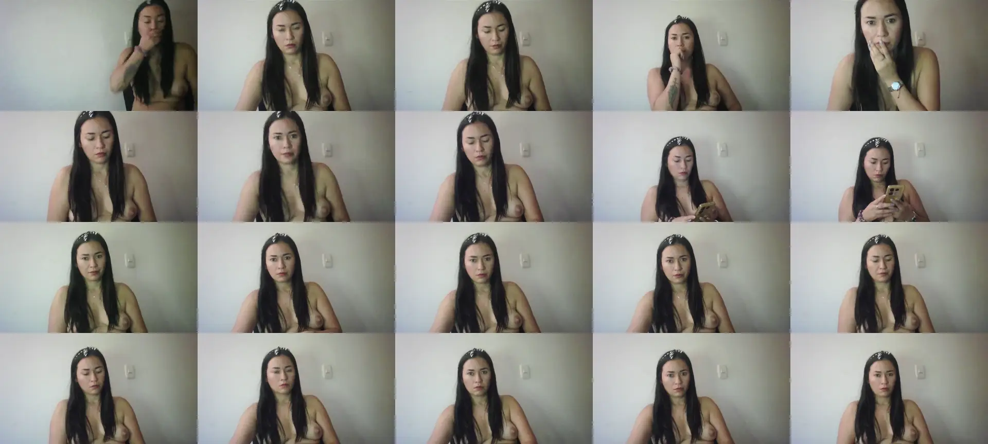 Julietha photo contact sheet