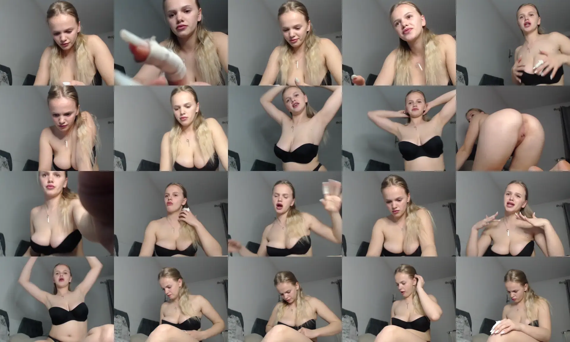 KeylaStar photo contact sheet