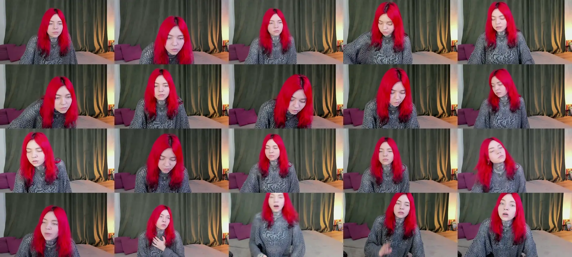 LiluKayden photo contact sheet