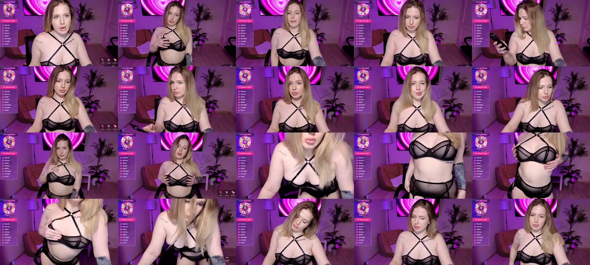 Liora photo contact sheet