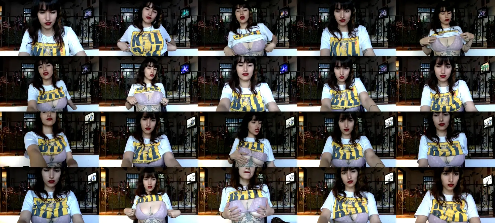 LouieLouiee photo contact sheet