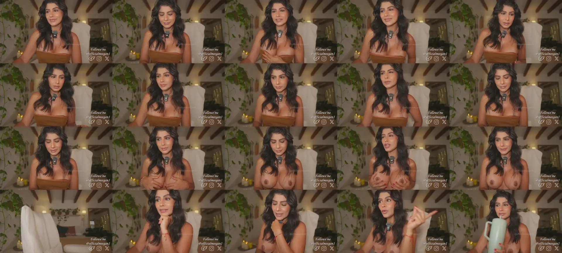 Meegan1 photo contact sheet