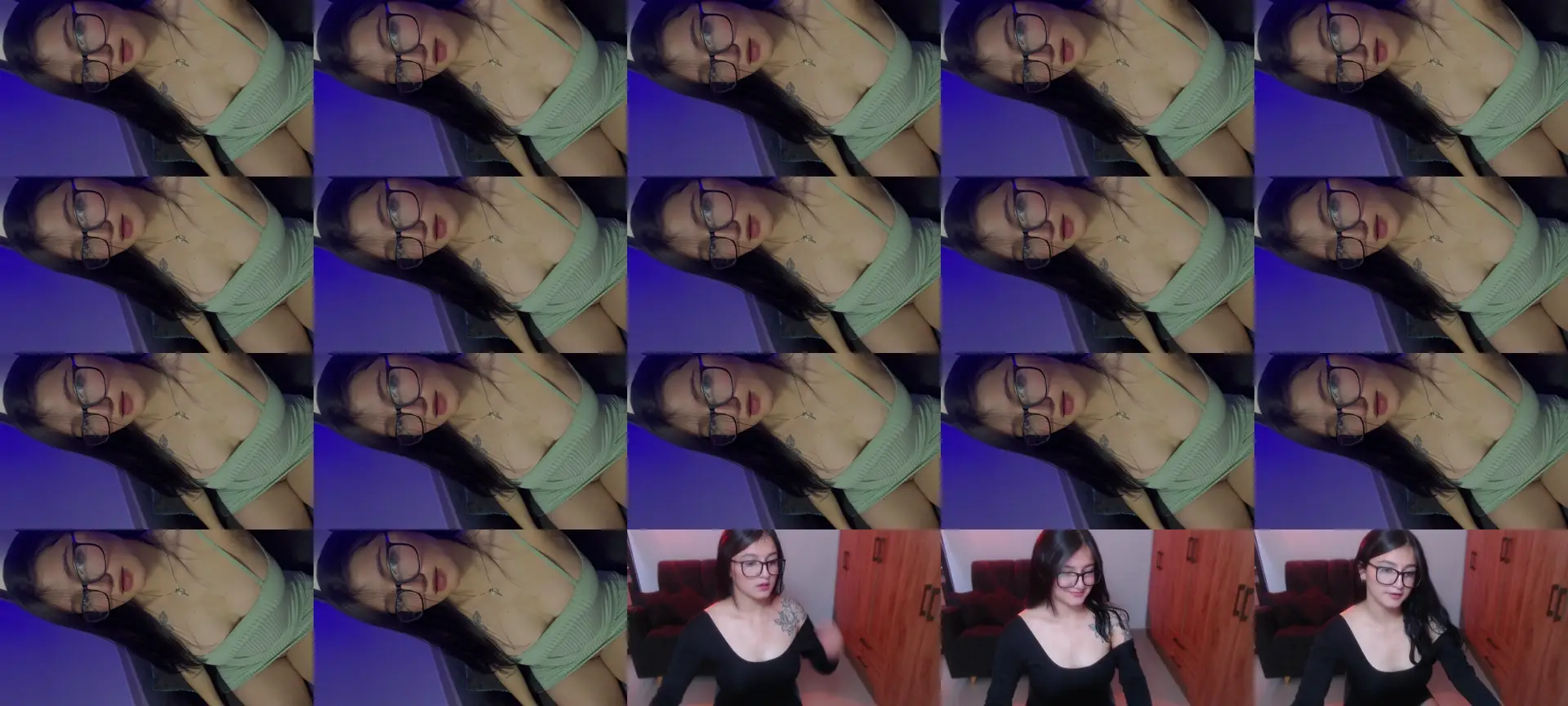 NyahMackenzie photo contact sheet