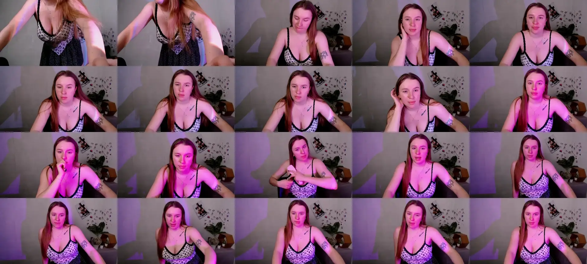 SexyJuliia_ photo contact sheet