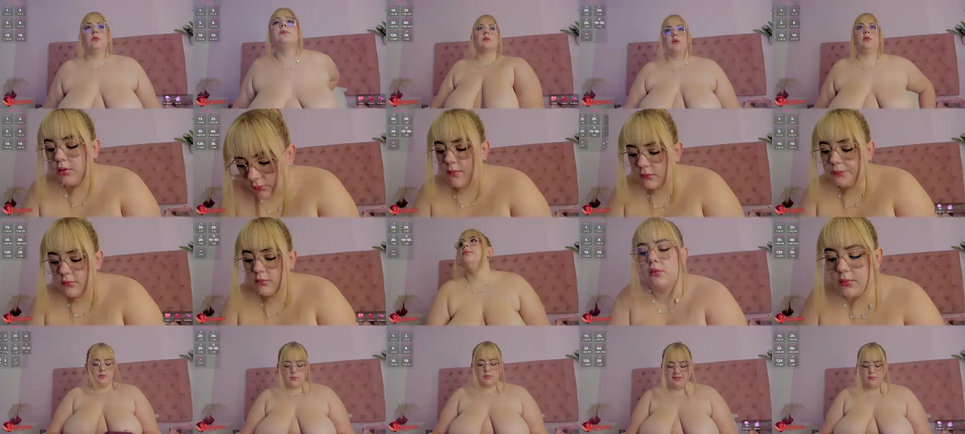 SophiaRossee photo contact sheet