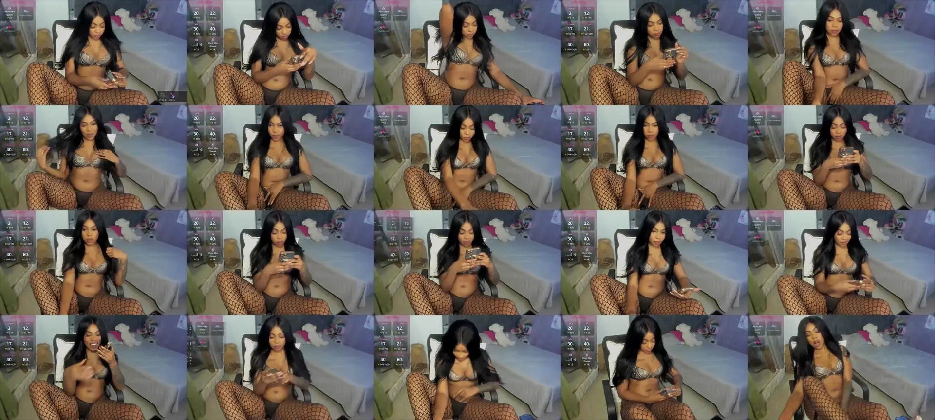 VanessaEbony photo contact sheet