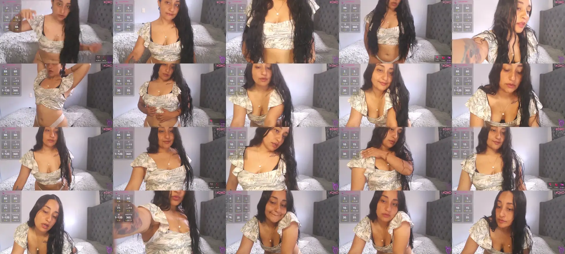 Xxxvenus888 photo contact sheet