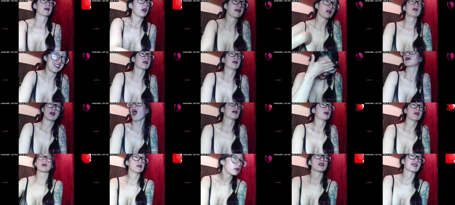 Abby_oxox photo contact sheet