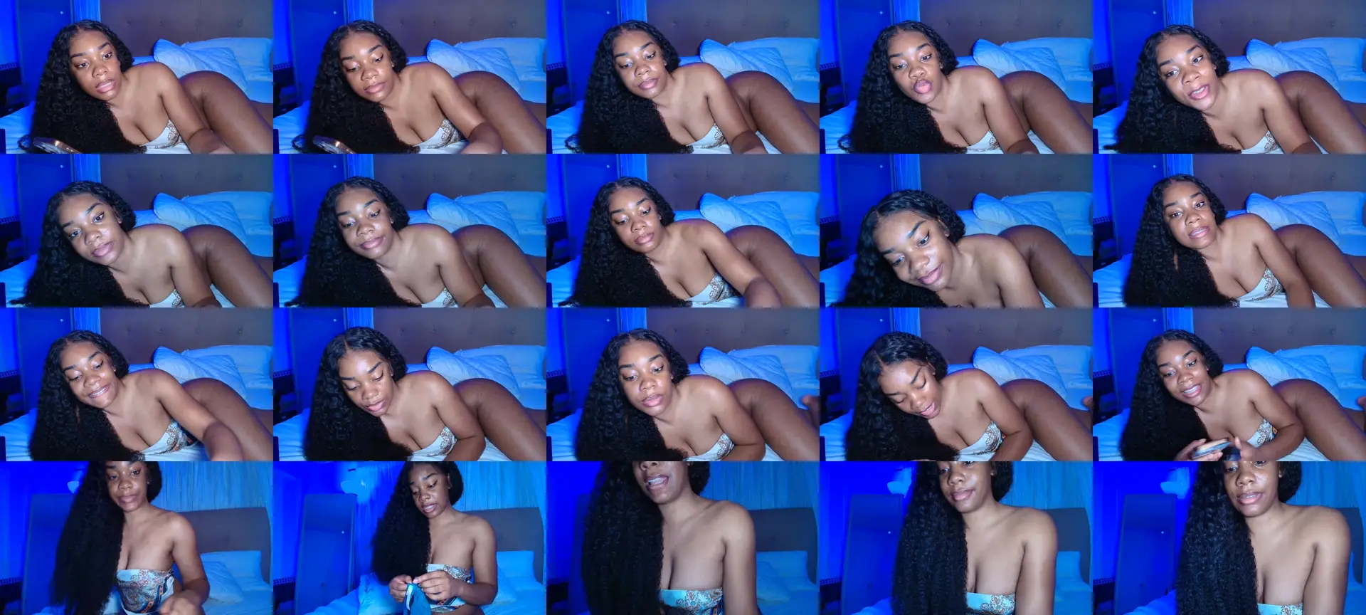 Kiera photo contact sheet