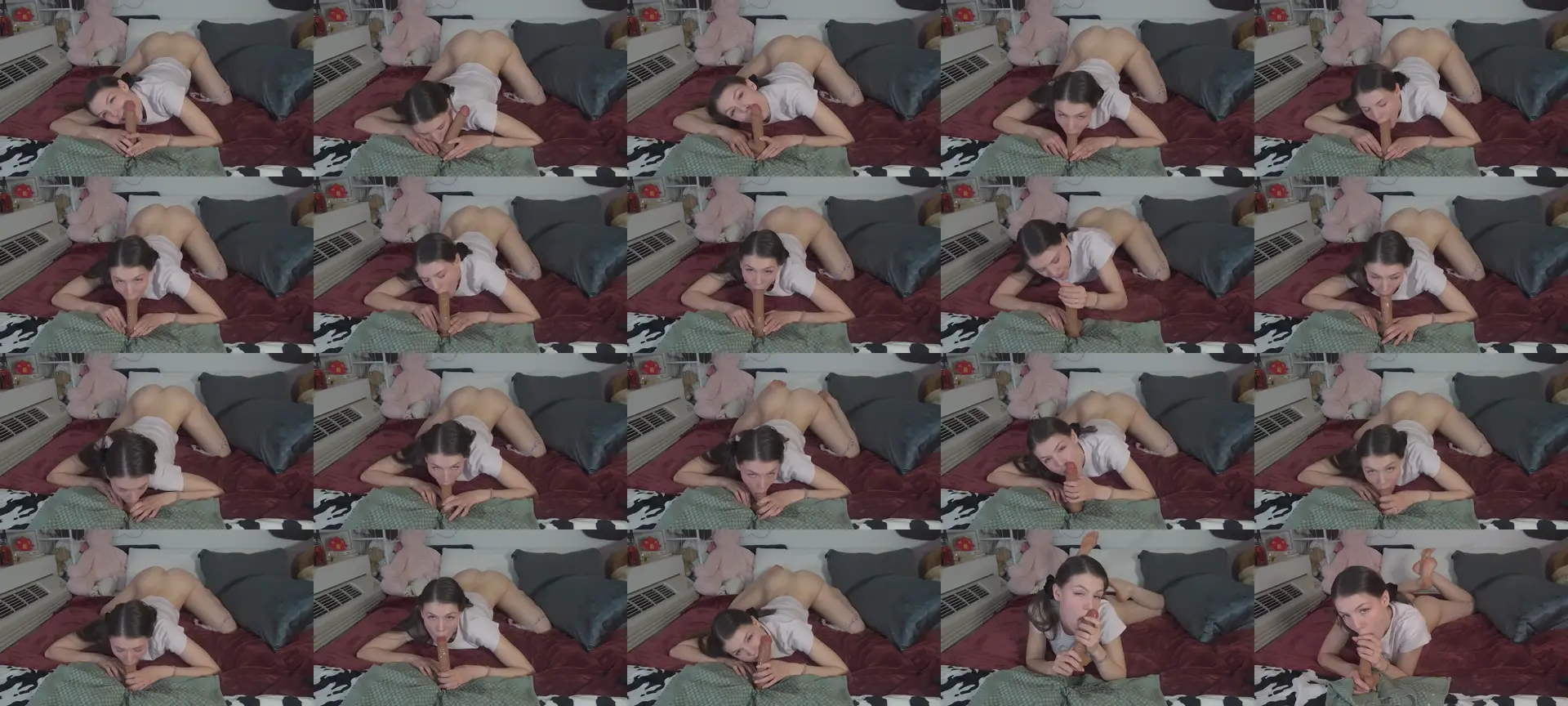 LillyRayne photo contact sheet